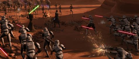 is the clone wars worth watching|second battle of geonosis.